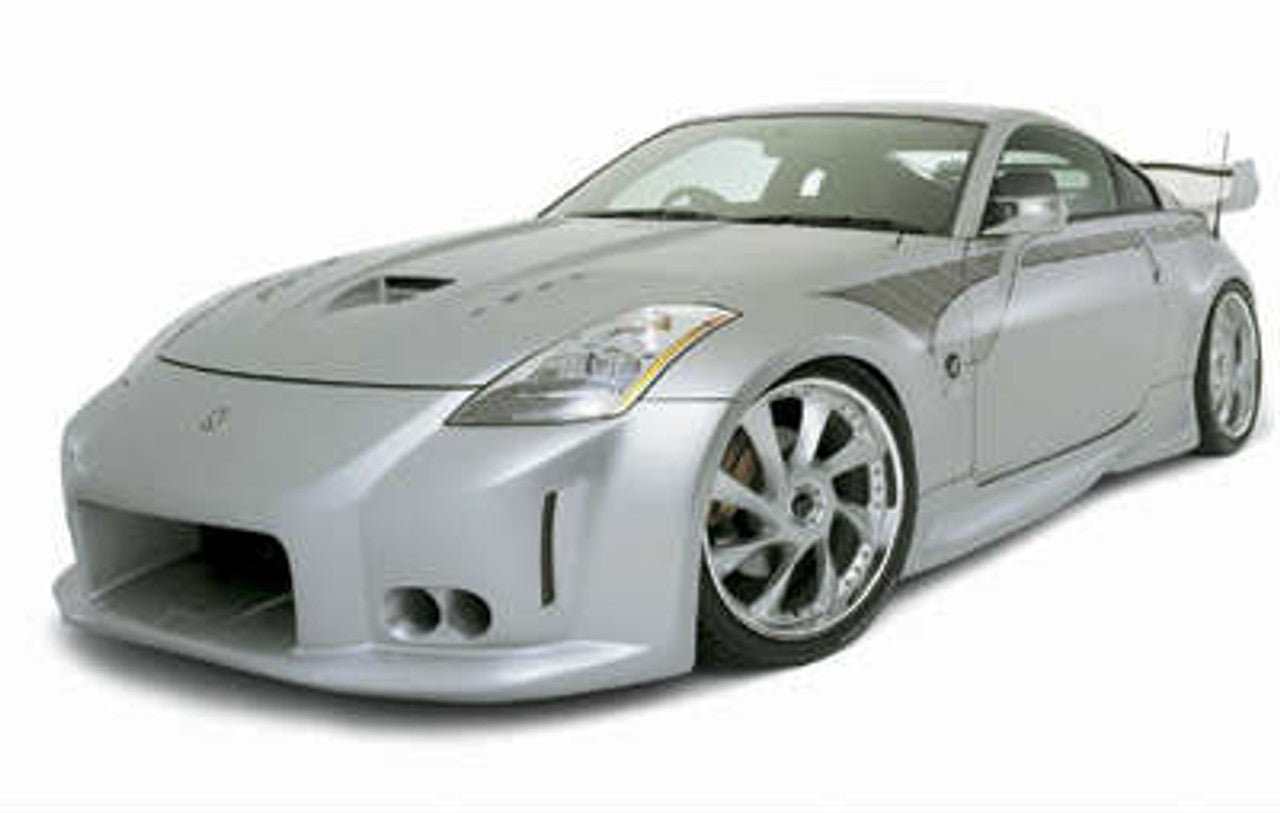 VeilSide 2003-2008 Nissan 350Z Fairlady Z Z33 Ver. III Model Front Bumper Spoiler (FRP)
